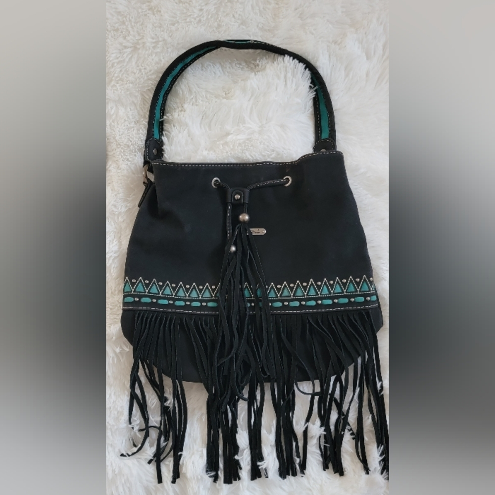 Montana West- Suede Bucket bag